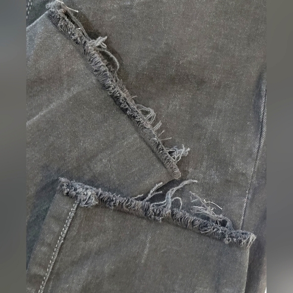 Sam Edelman The Stiletto High Rise Crop Black Washed Skinny Jeans - Size 12 / 31 - Picture 9 of 12